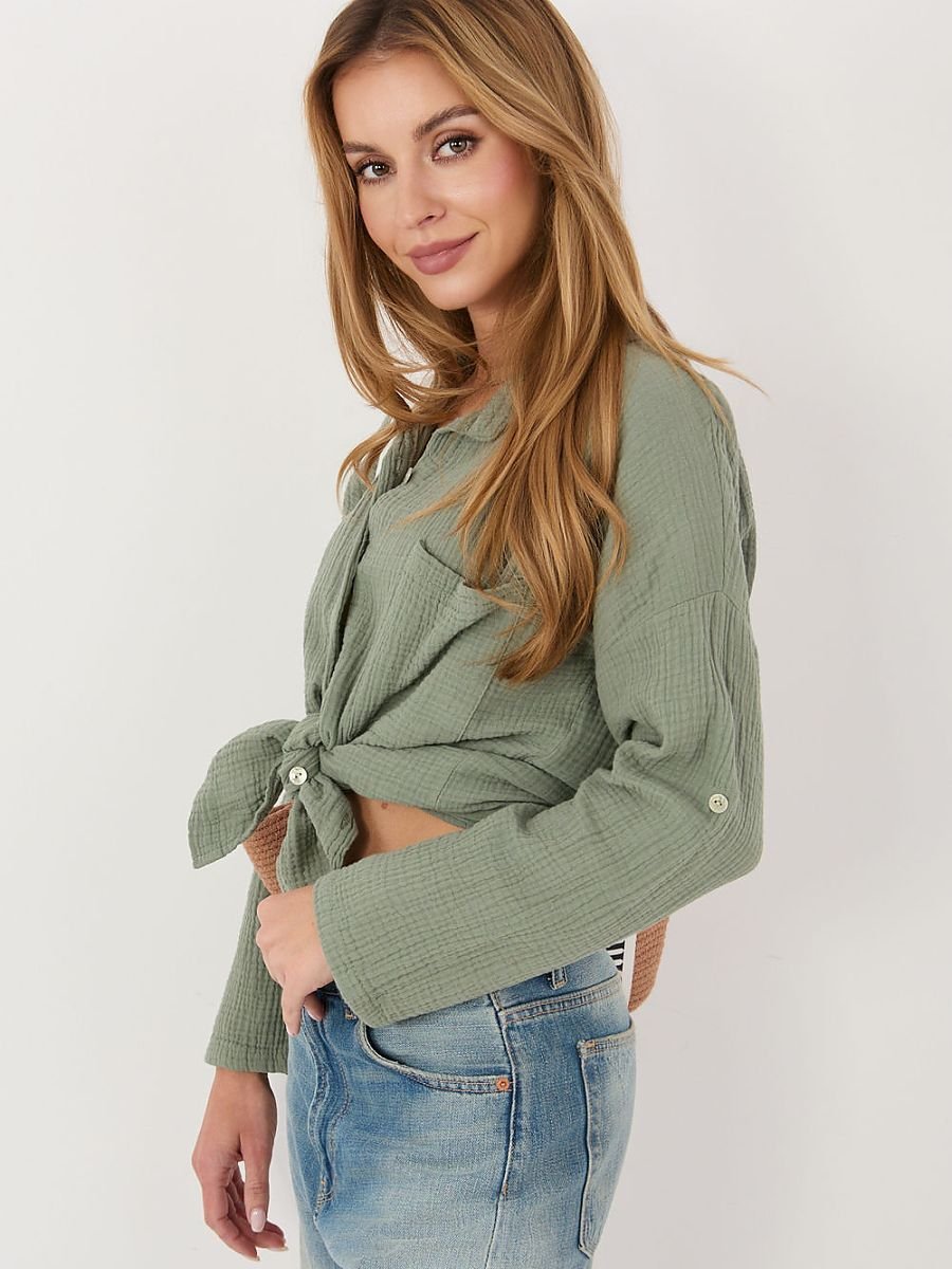 Long sleeve shirt model 231509 Italy Moda - Image 2