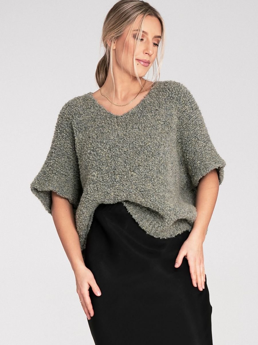 Short sleeve sweater model 217070 Figl