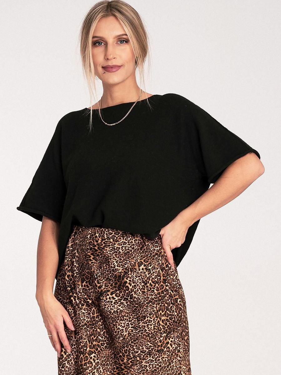 Bat style blouse model 217074 Figl