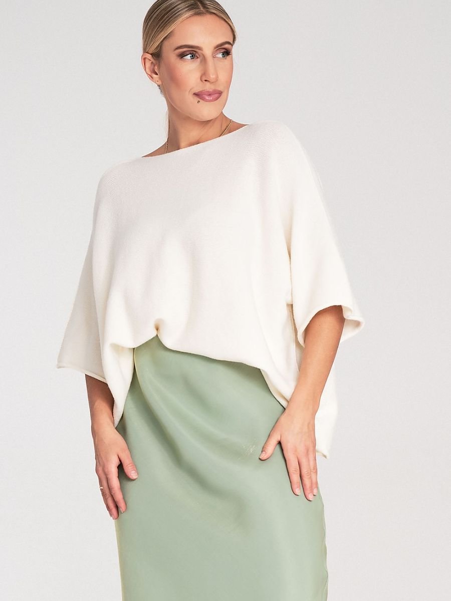 Bat style blouse model 217076 Figl