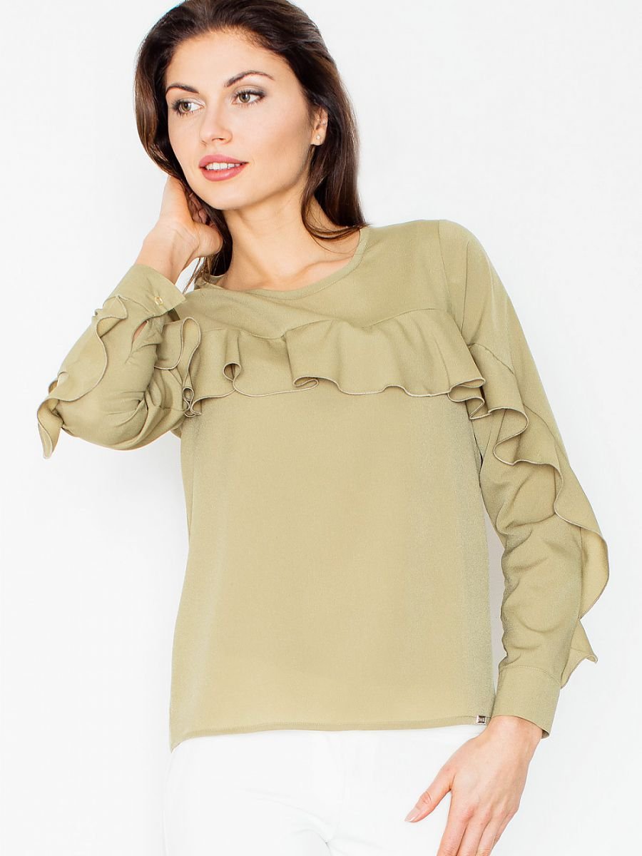 Blouse model 60189 Figl