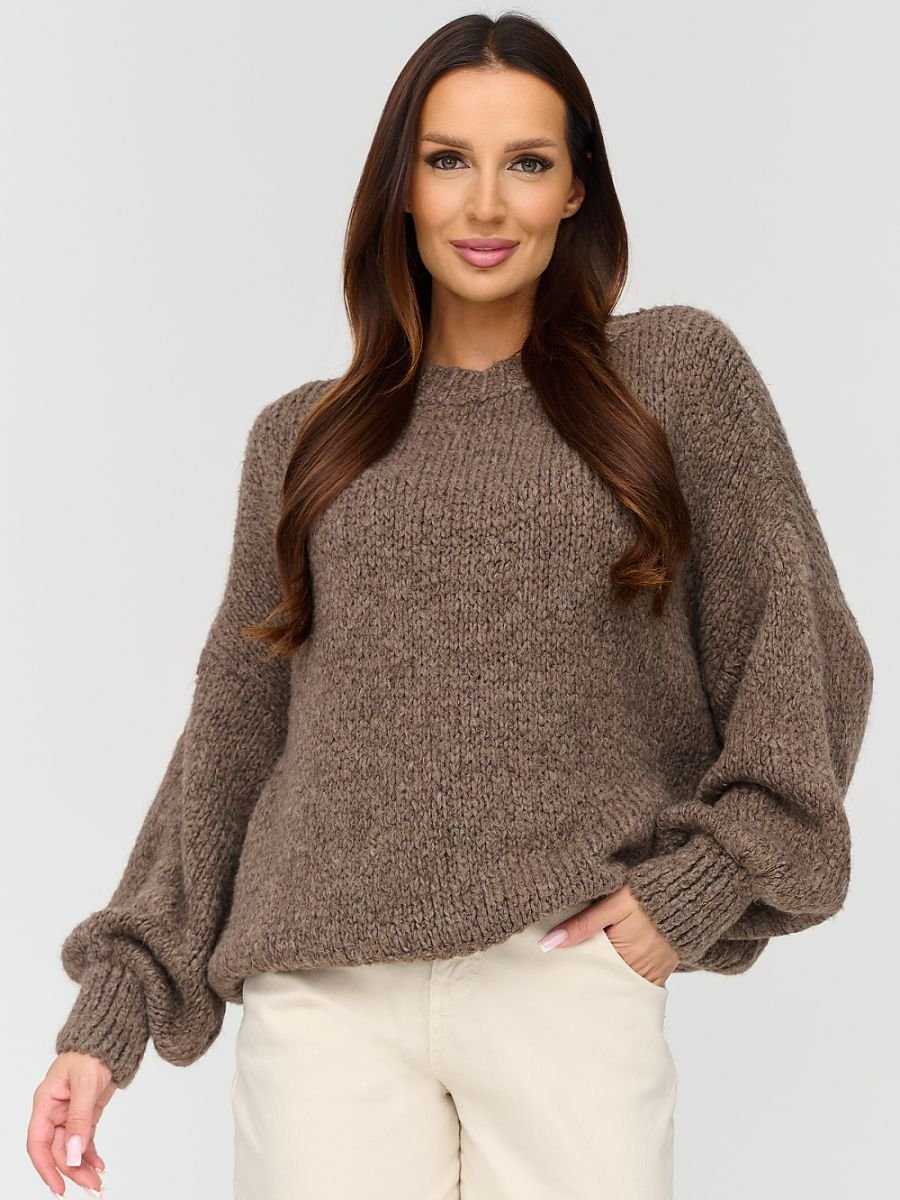Jumper model 231986 Makadamia