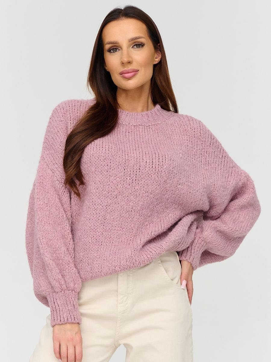 Jumper model 231990 Makadamia