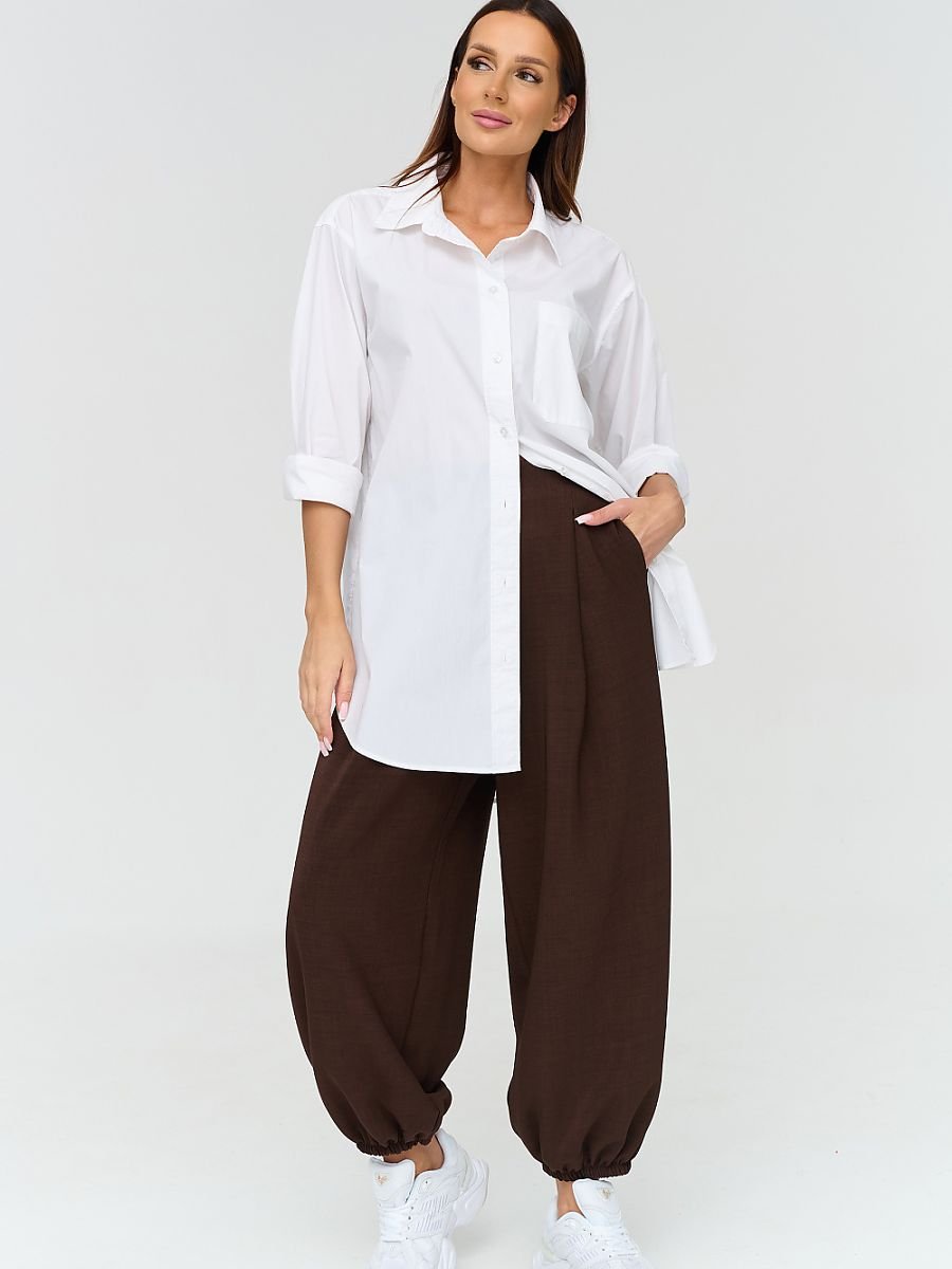 Harem trousers model 231996 Makadamia — изображение 2