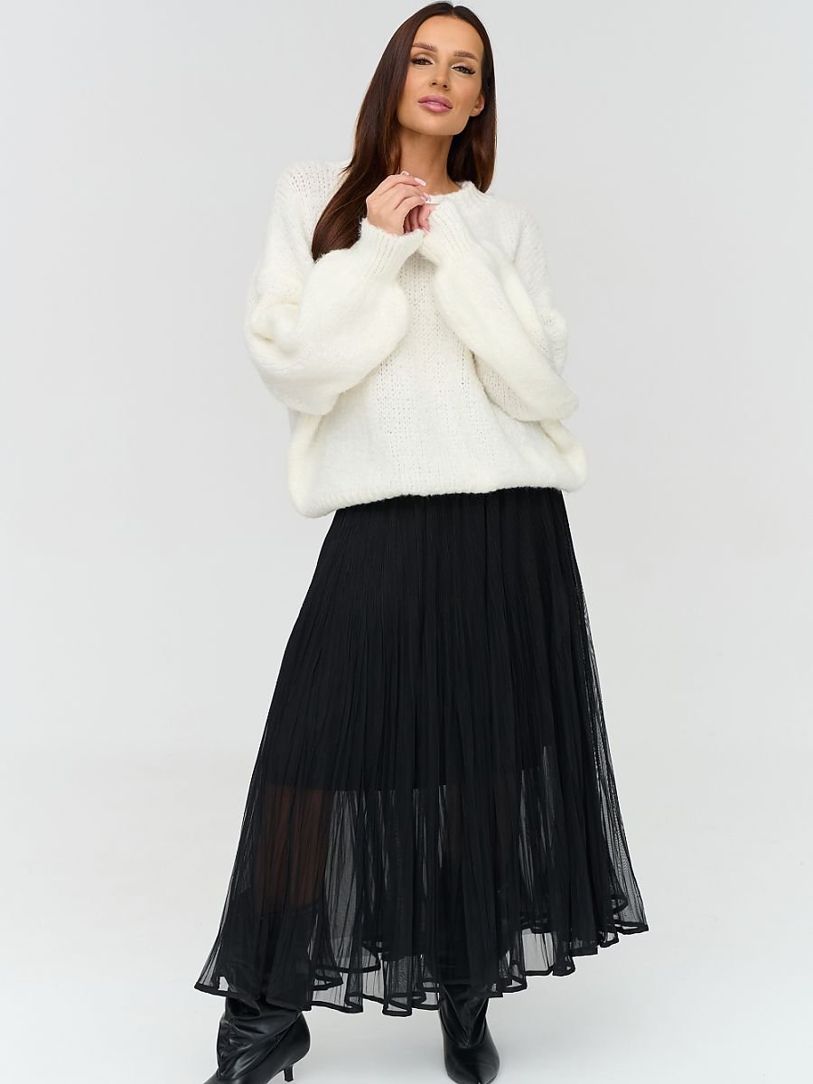Long skirt model 231999 Makadamia - Image 2