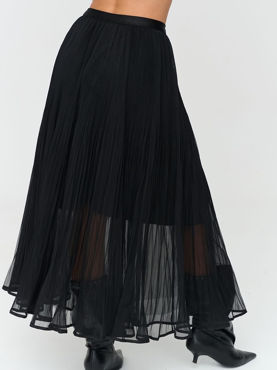 Long skirt model 231999 Makadamia - Image 3