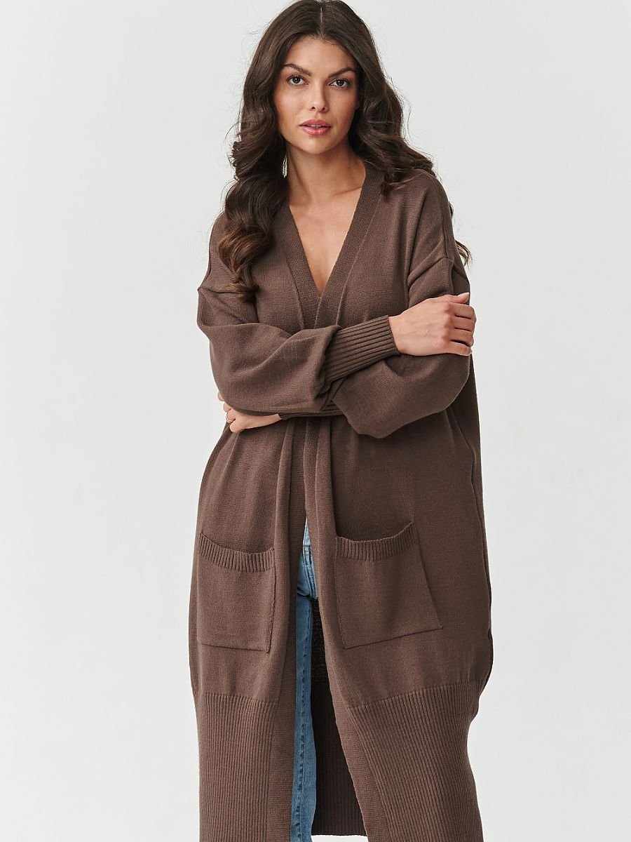 Cardigan model 218106 Makadamia