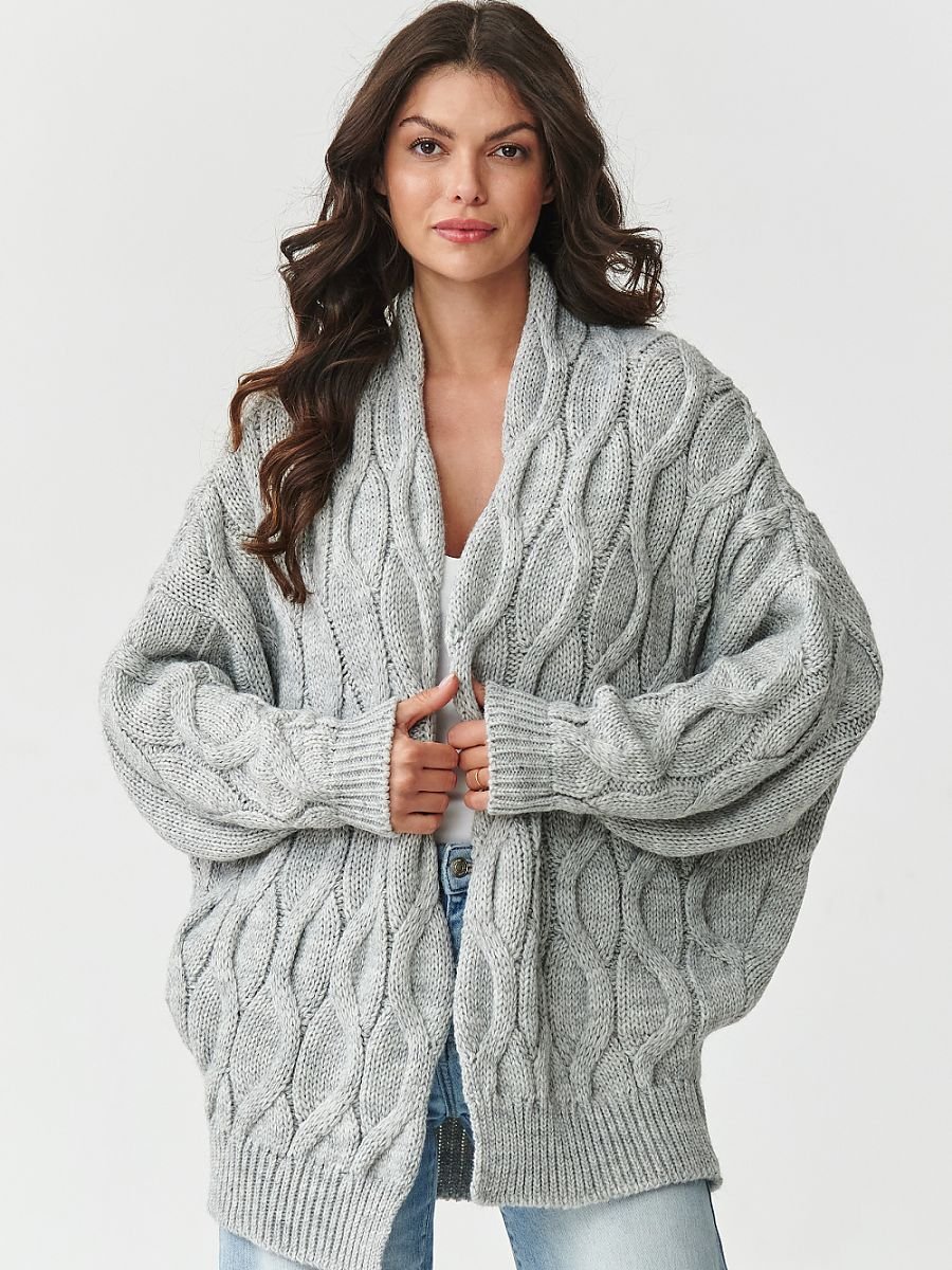 Cardigan model 217410 Makadamia