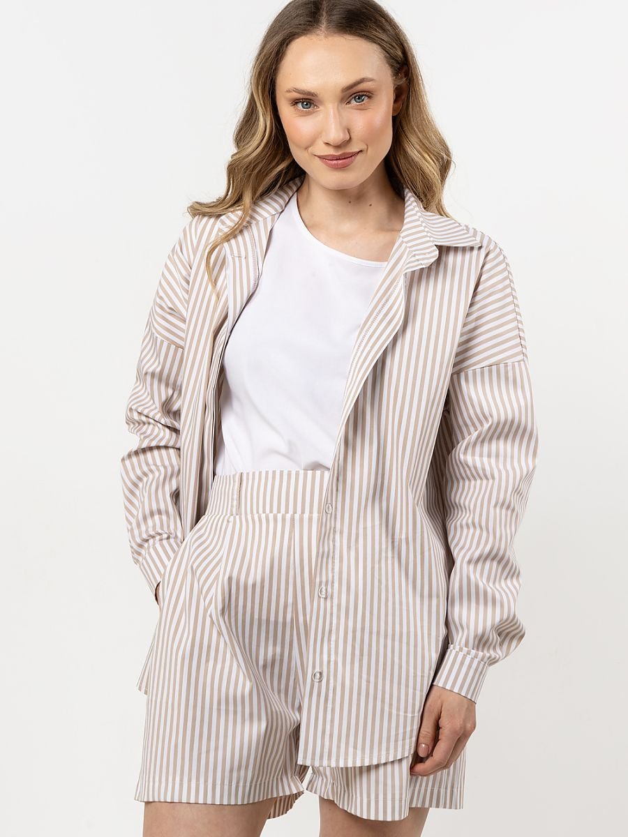 Long sleeve shirt model 212201 awama