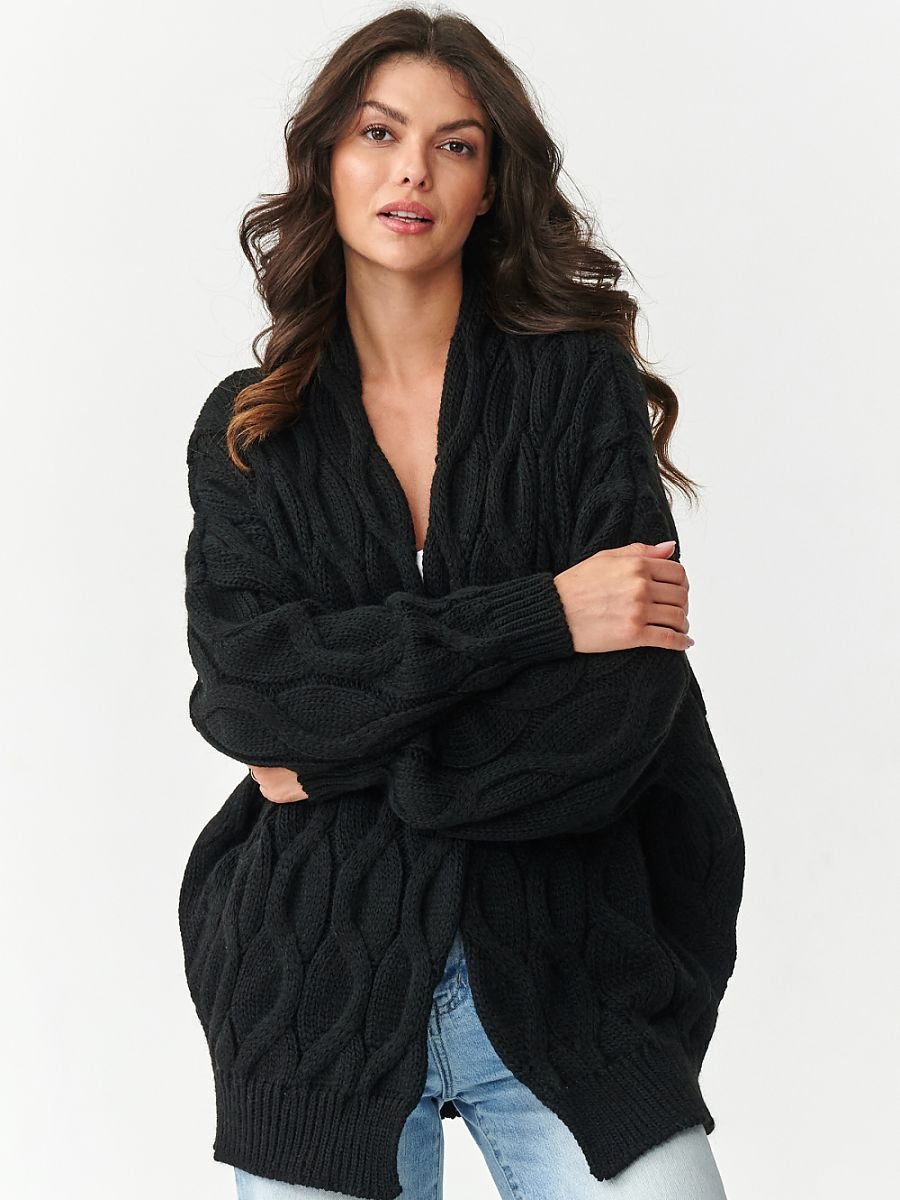 Cardigan model 217407 Makadamia