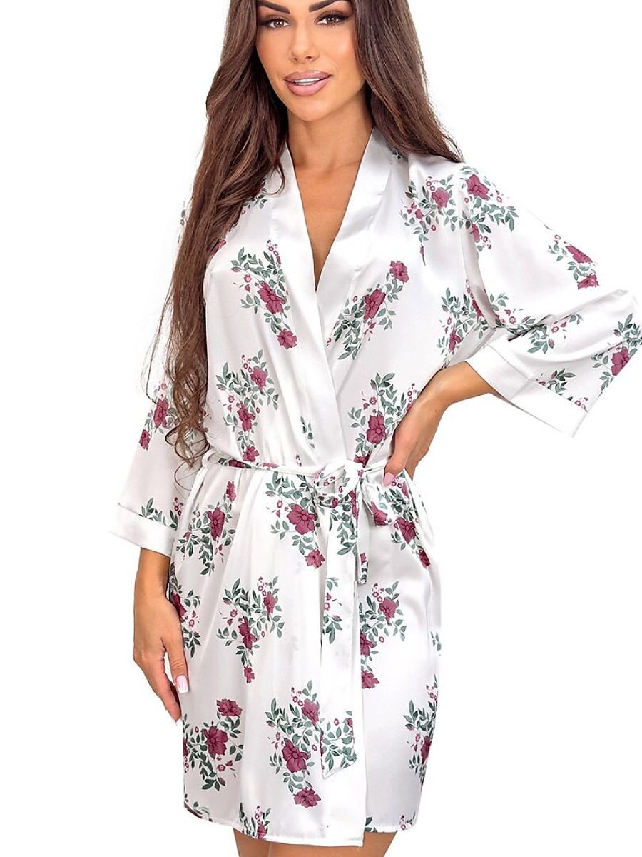 Short bathrobe model 228595 Donna
