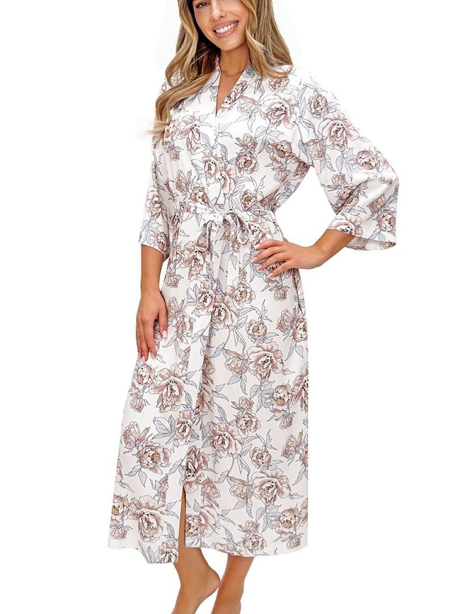 Bathrobe model 228612 Donna