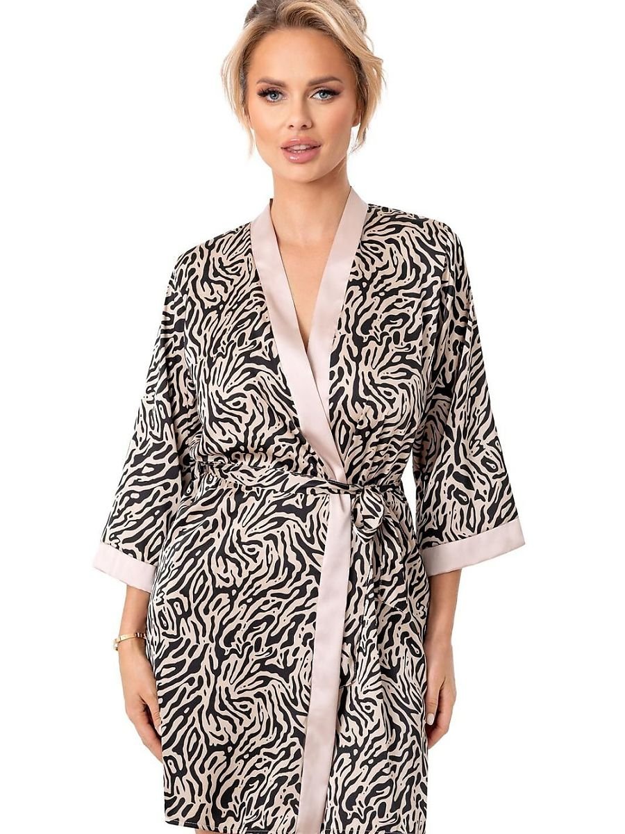 Short bathrobe model 215549 Donna