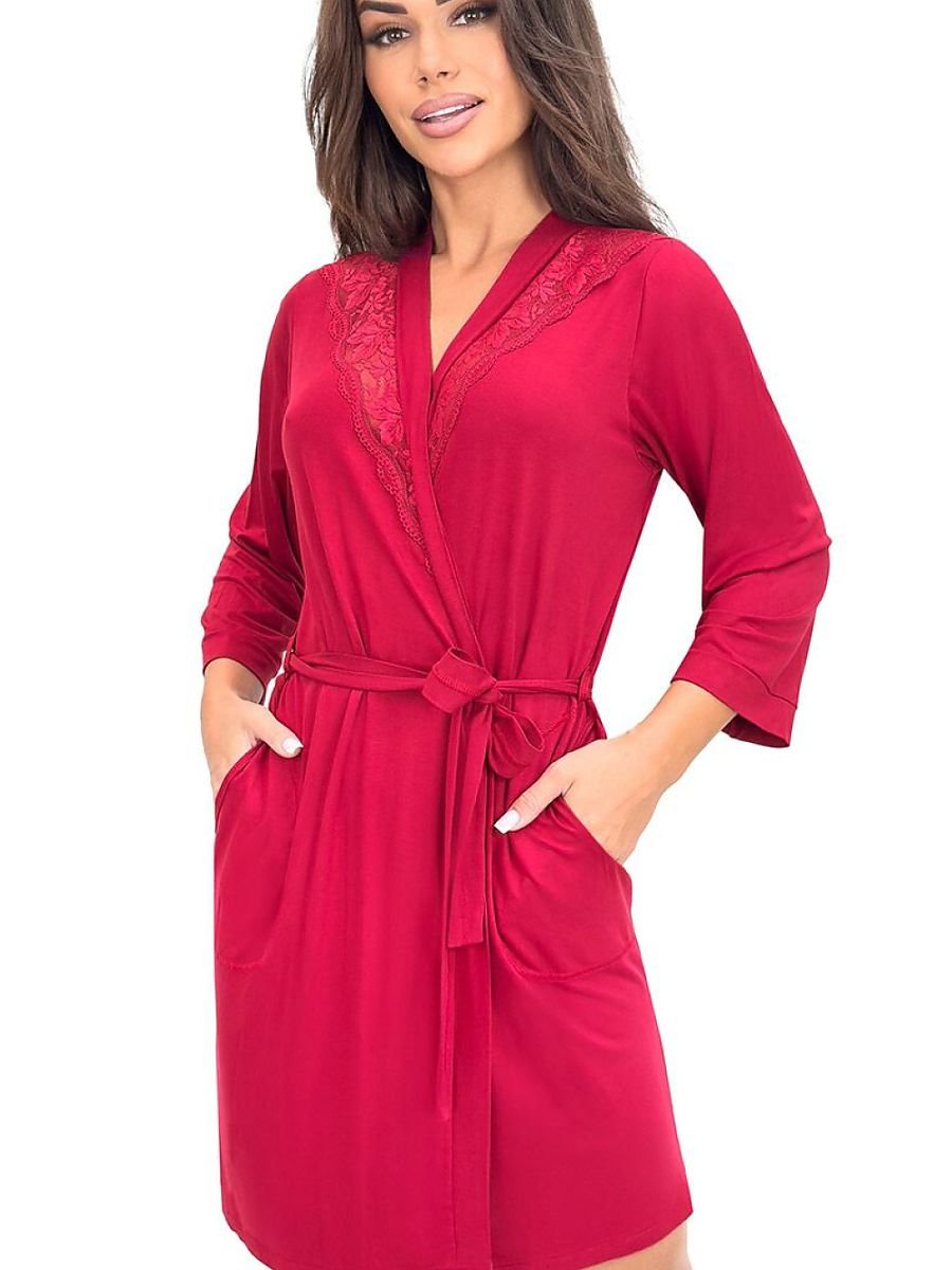 Short bathrobe model 228615 Donna