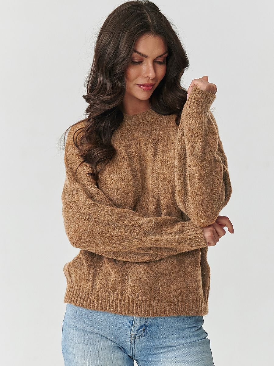 Jumper model 217357 Makadamia