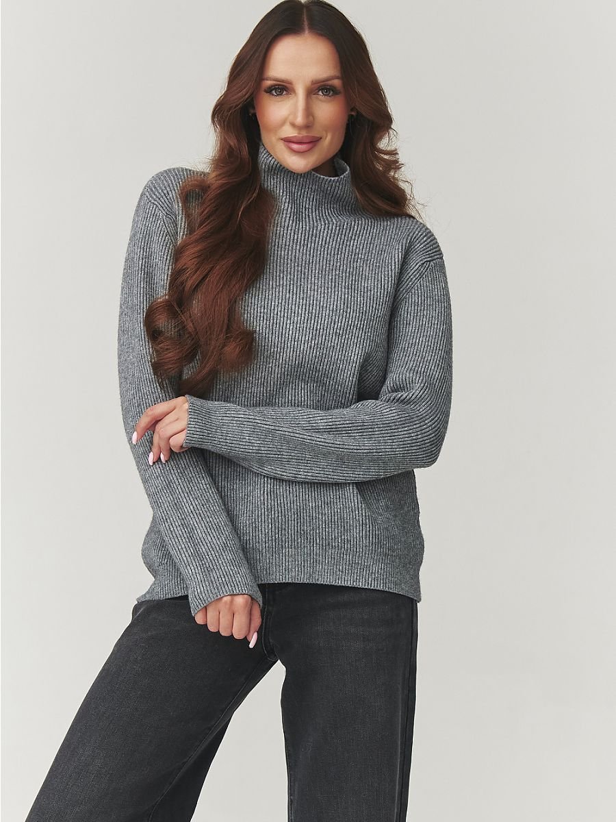 Turtleneck model 220772 Makadamia