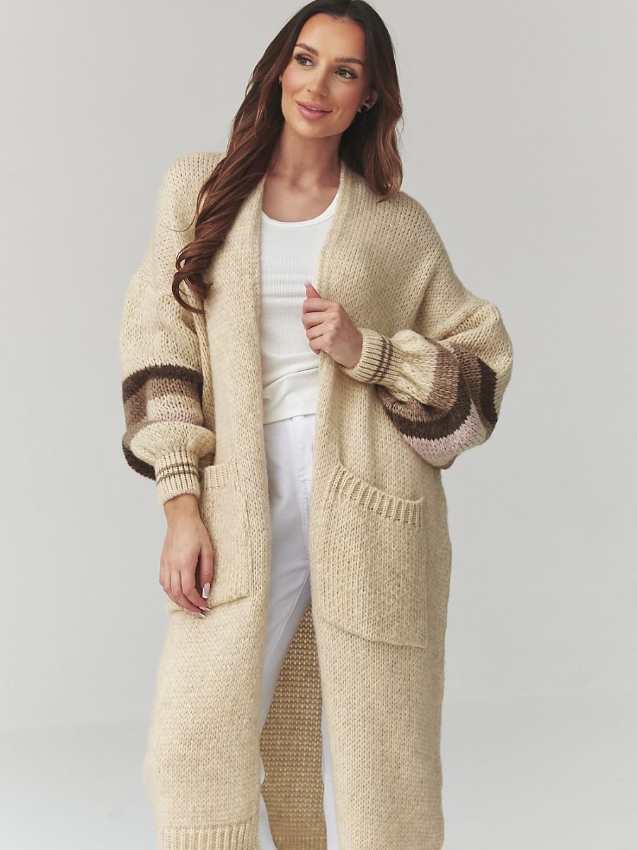 Cardigan model 226865 Makadamia