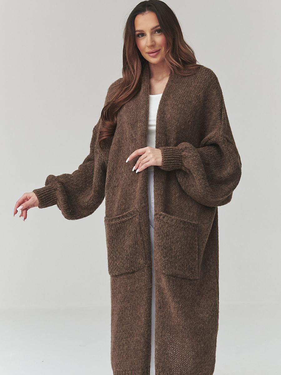 Cardigan model 226873 Makadamia