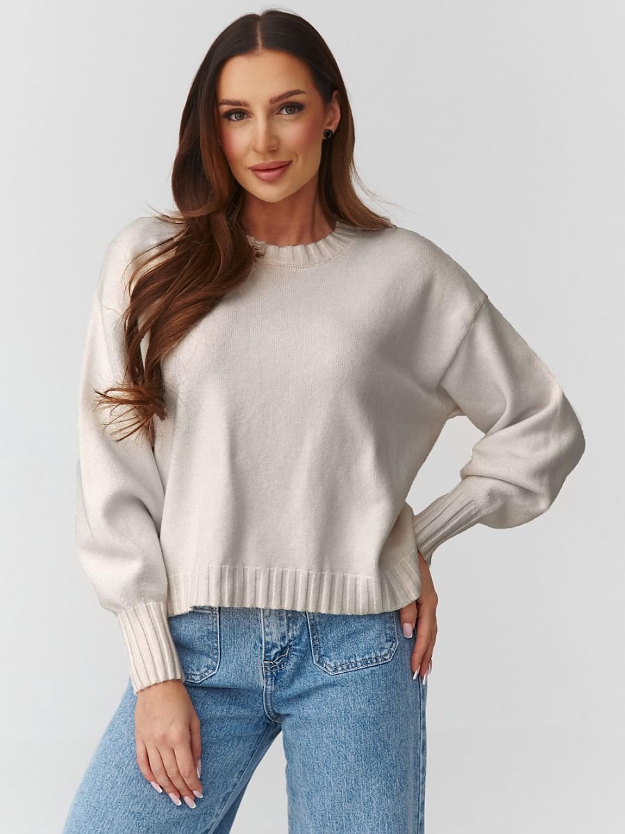 Jumper model 224108 Makadamia