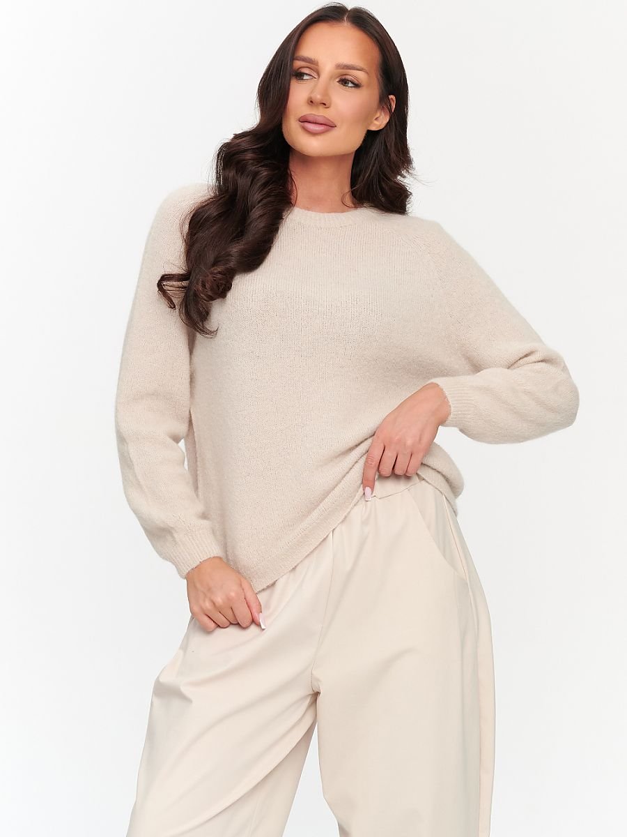 Jumper model 230854 Makadamia
