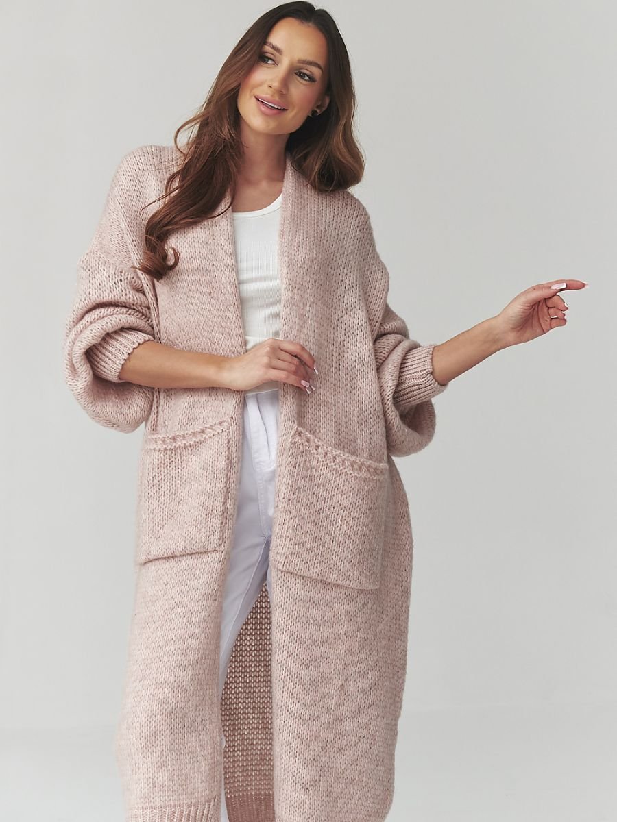 Cardigan model 226874 Makadamia