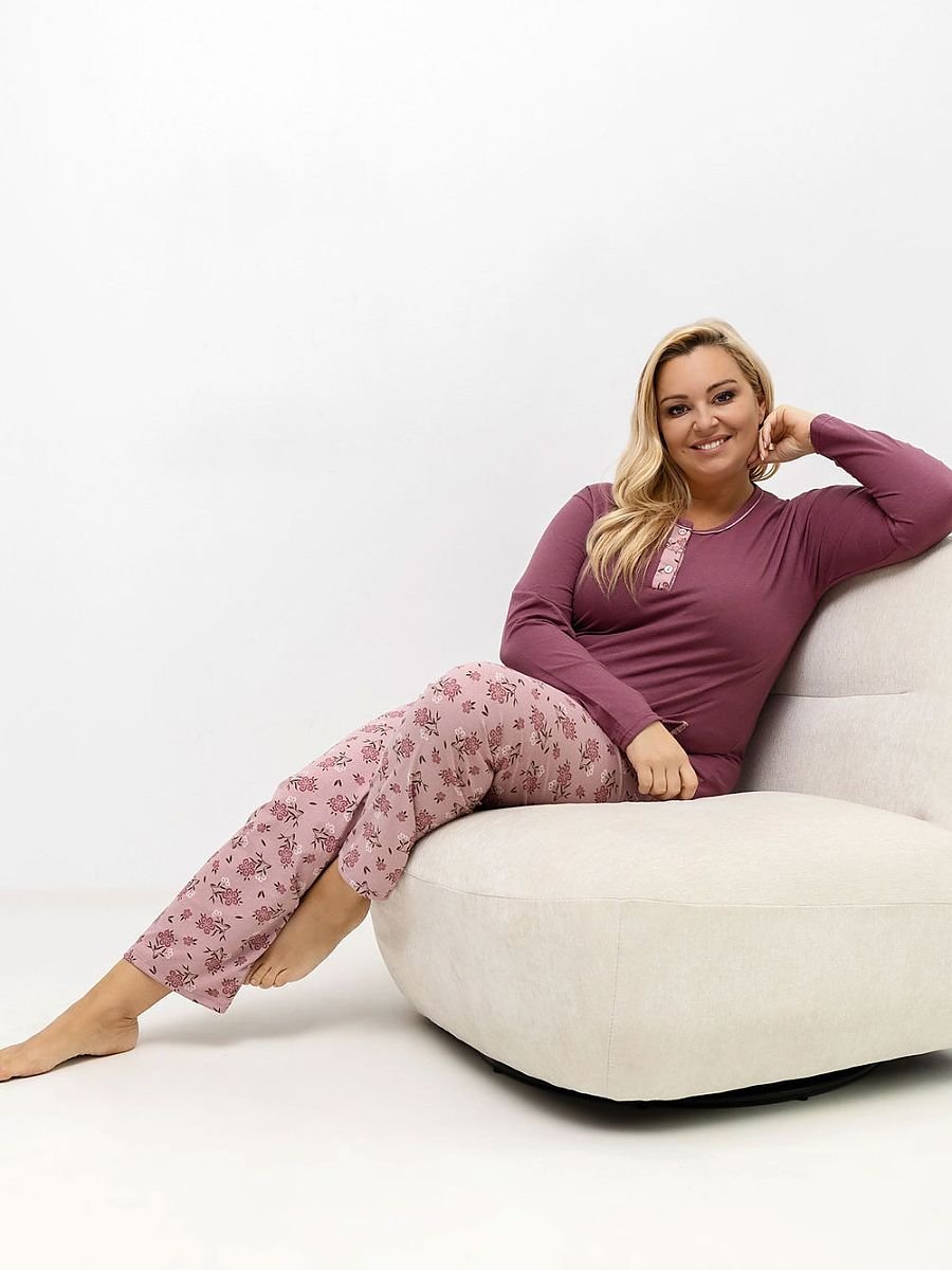 Plus Size Pajamas model 221191 Forever Pink