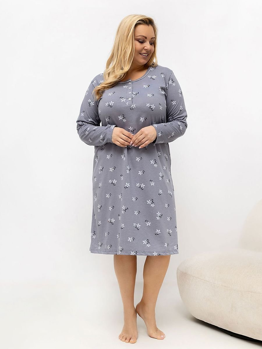 Plus Size Nightgown model 226134 Forever Pink