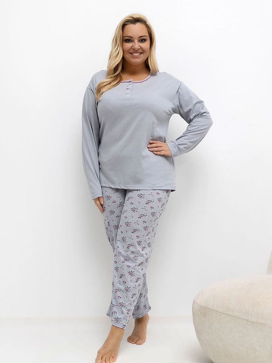Plus Size Pajamas model 221195 Forever Pink