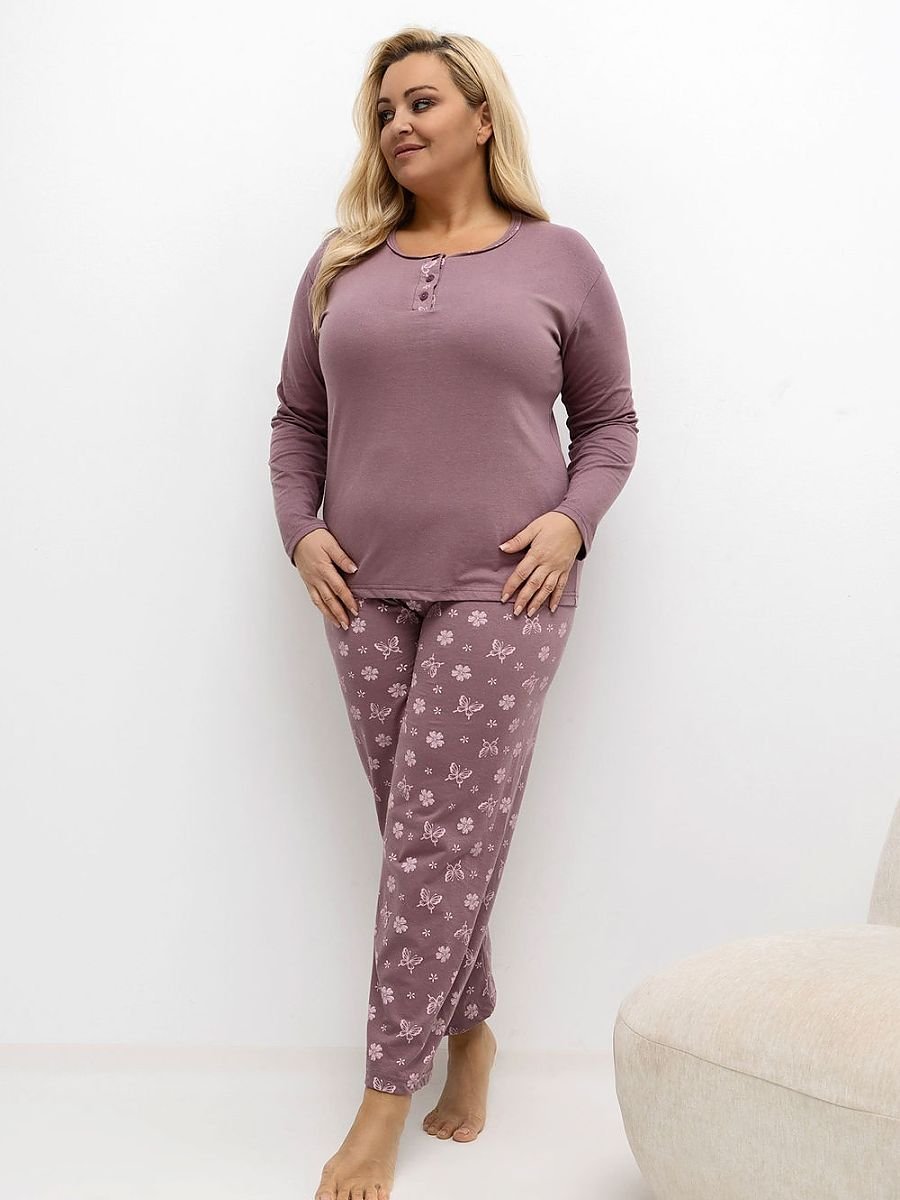Plus Size Pajamas model 221185 Forever Pink