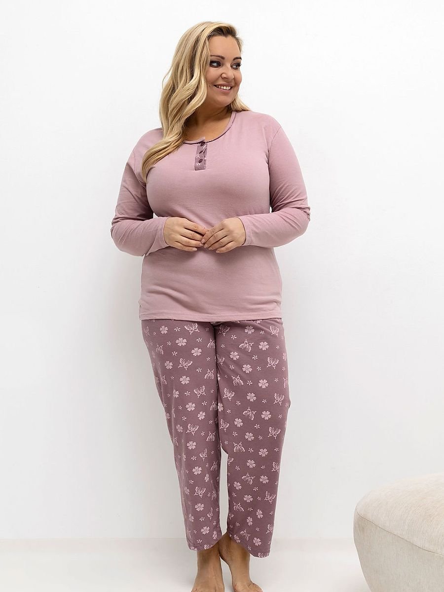 Plus Size Pajamas model 221186 Forever Pink