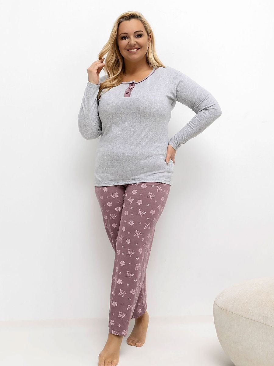 Plus Size Pajamas model 221187 Forever Pink
