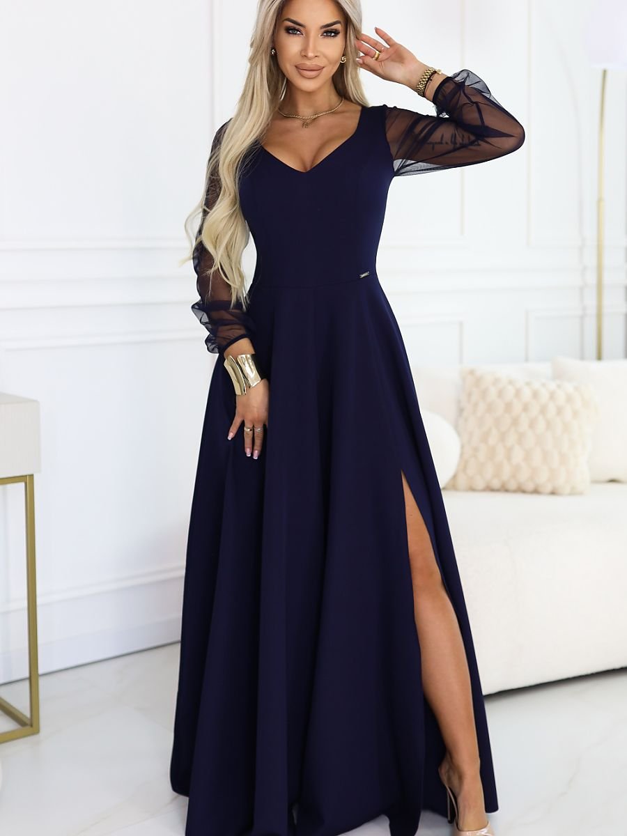 Long dress model 227099 Numoco