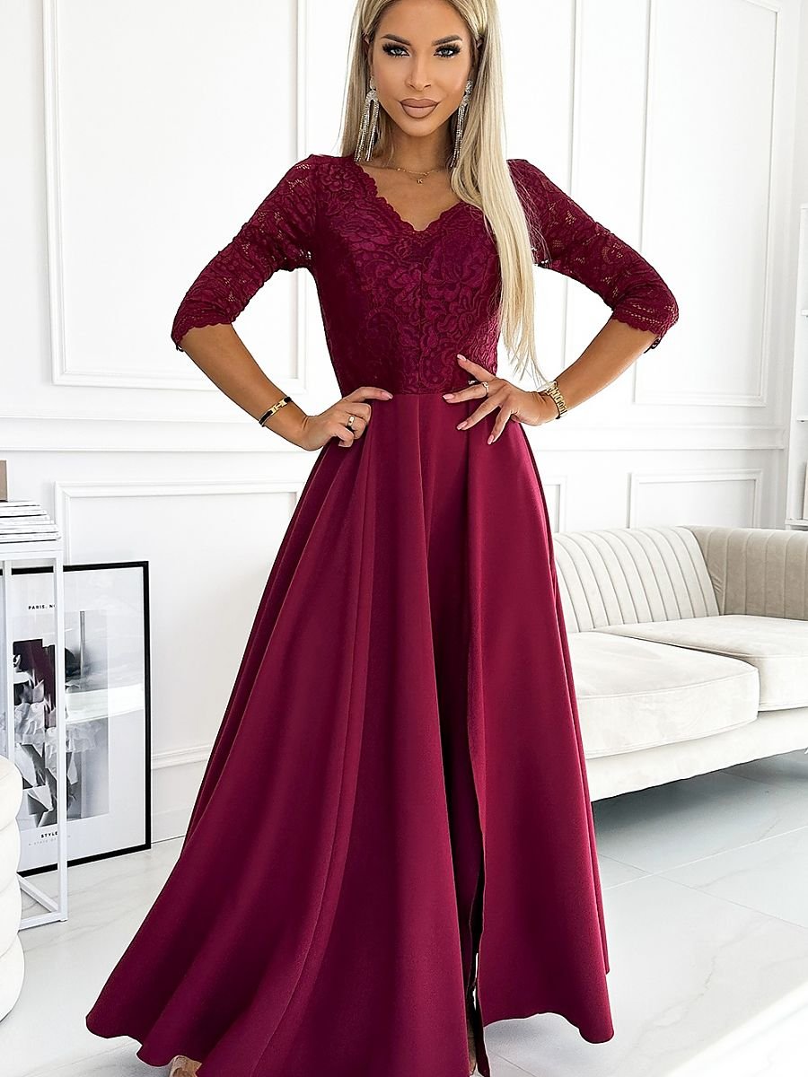 Long dress model 189090 Numoco