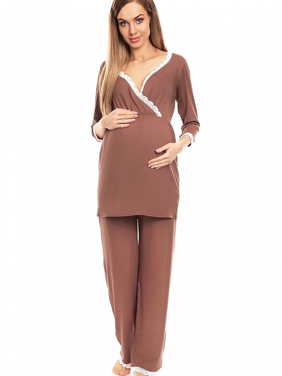 Pregnancy pajamas model 132600 PeeKaBoo