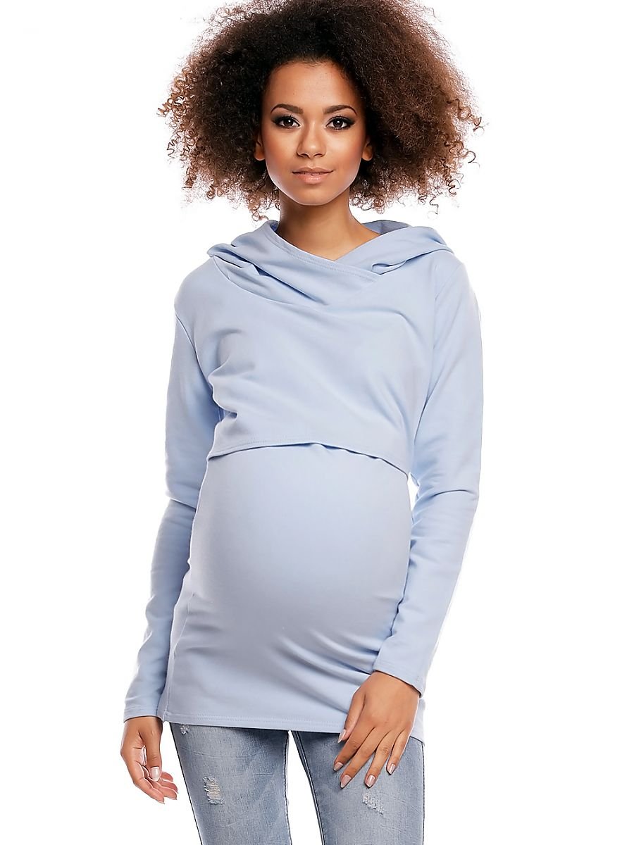 Maternity sweatshirt model 84457 PeeKaBoo