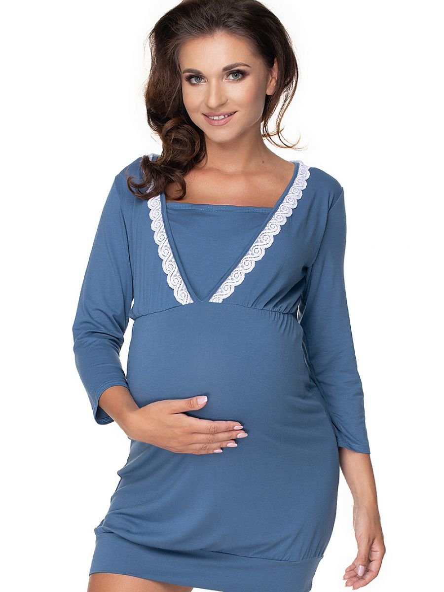 maternity nightgown model 138227 PeeKaBoo