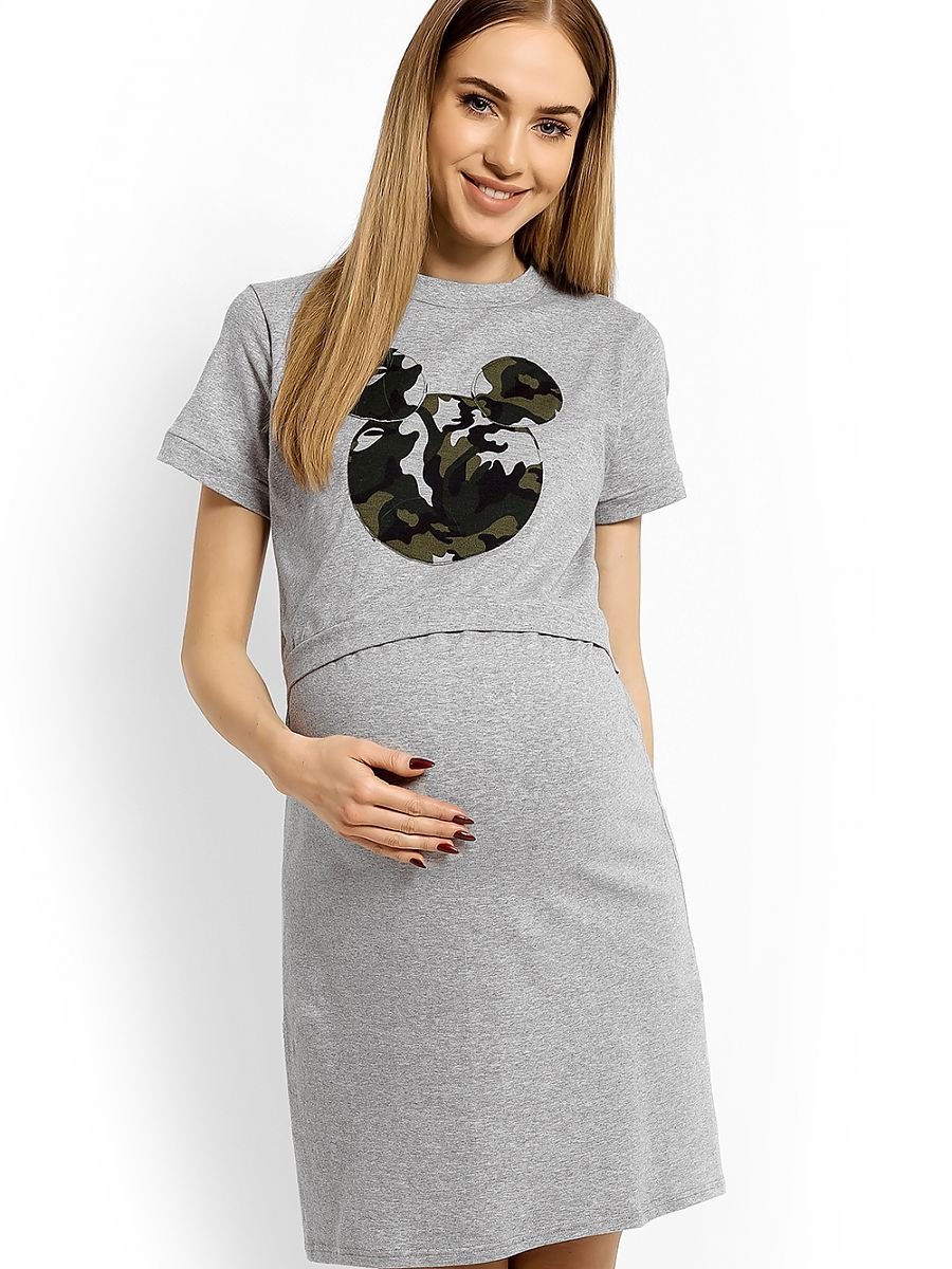 maternity nightgown model 113180 PeeKaBoo