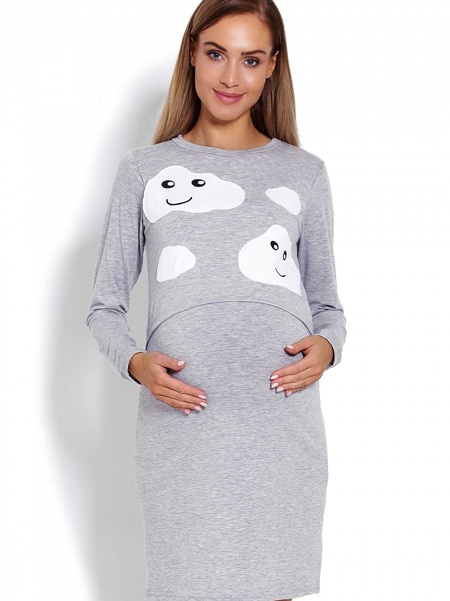 maternity nightgown model 122965 PeeKaBoo