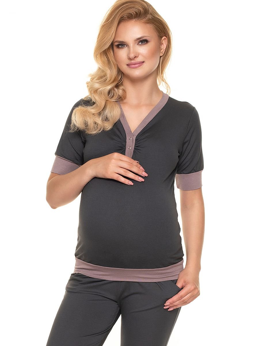 Pregnancy pajamas model 157826 PeeKaBoo