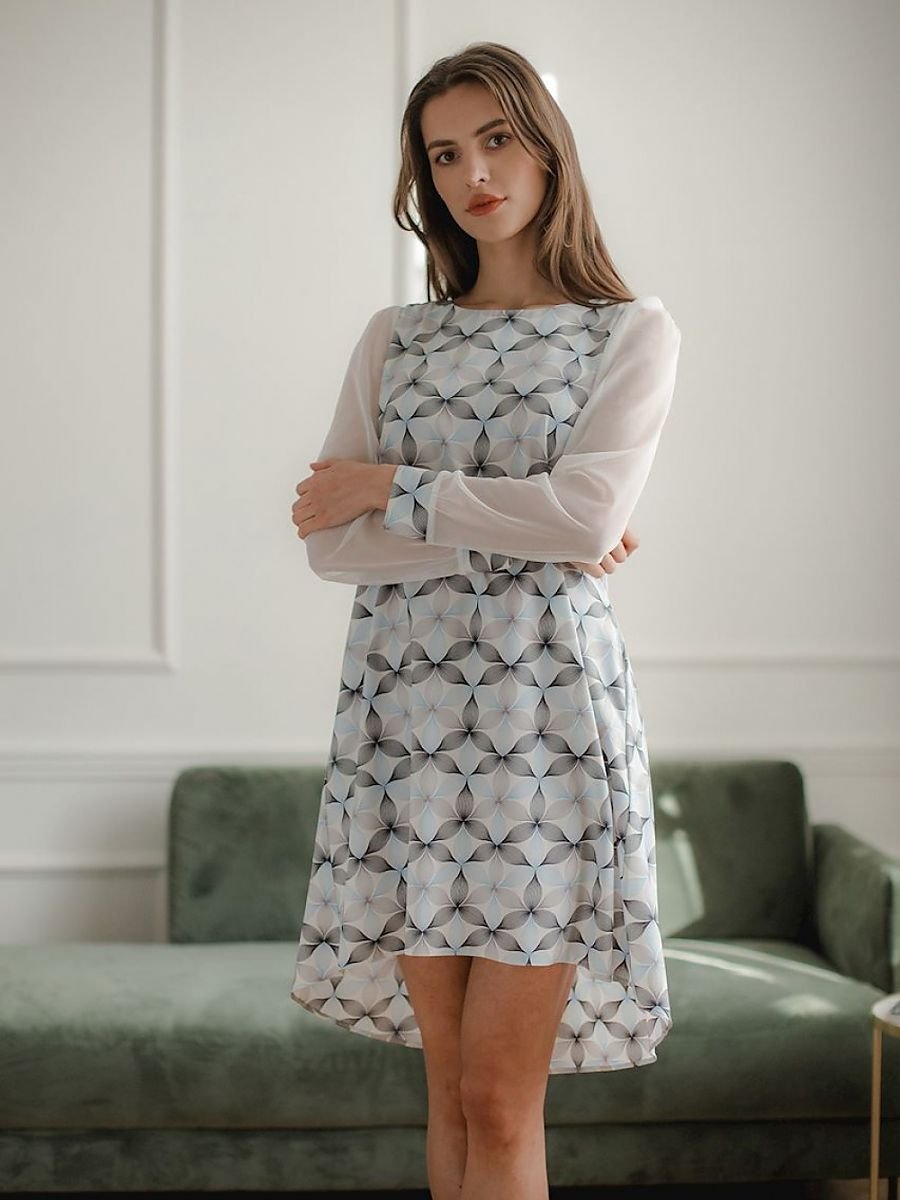 Cocktail dress model 143903 Lenitif
