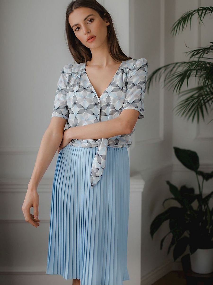 Short sleeve shirt model 143906 Lenitif