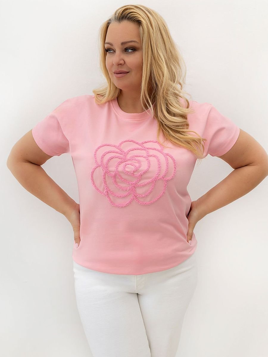 Plus size T-shirt model 230450 Relevance