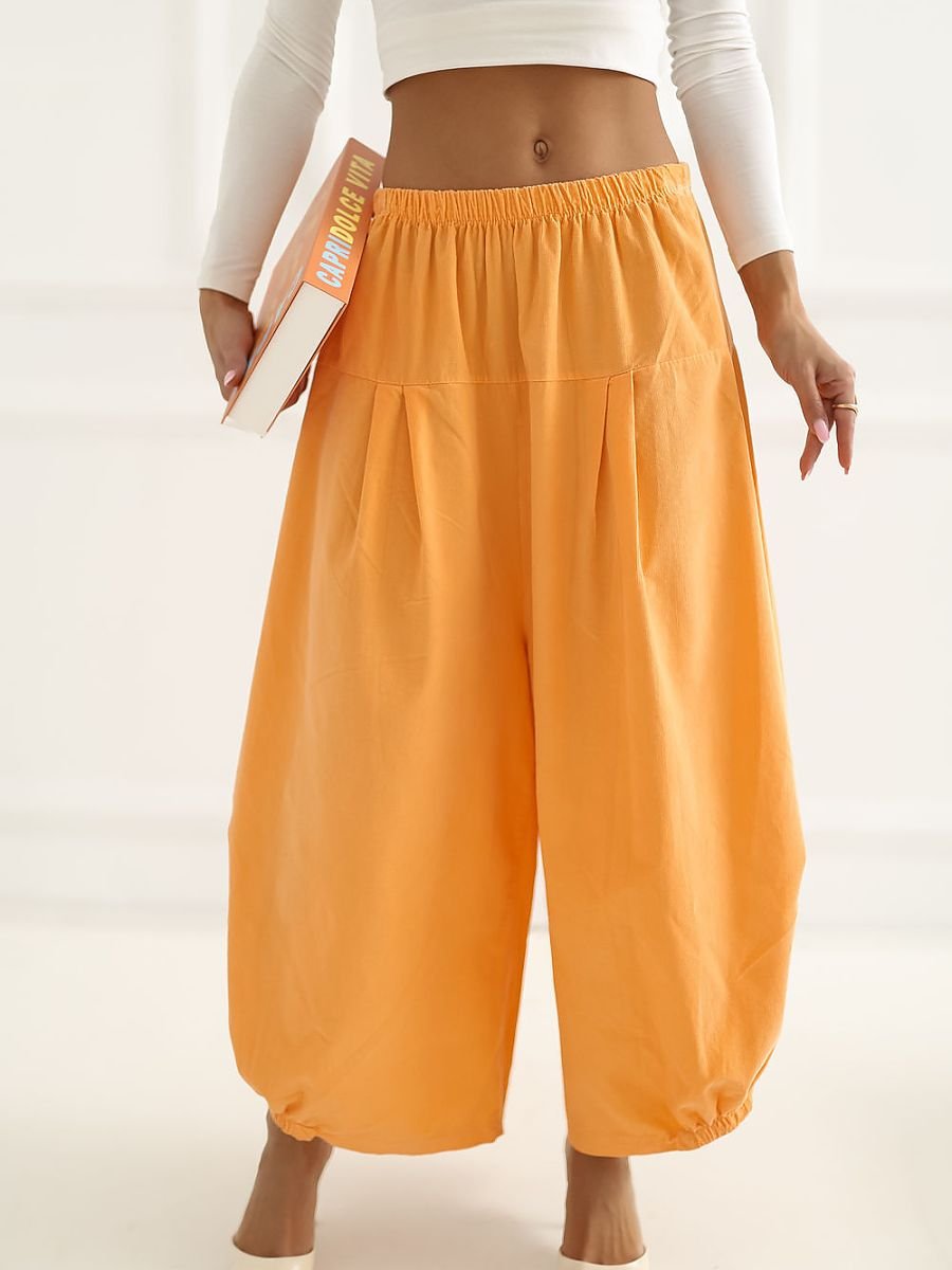 corduroy trousers model 226454 Italy Moda