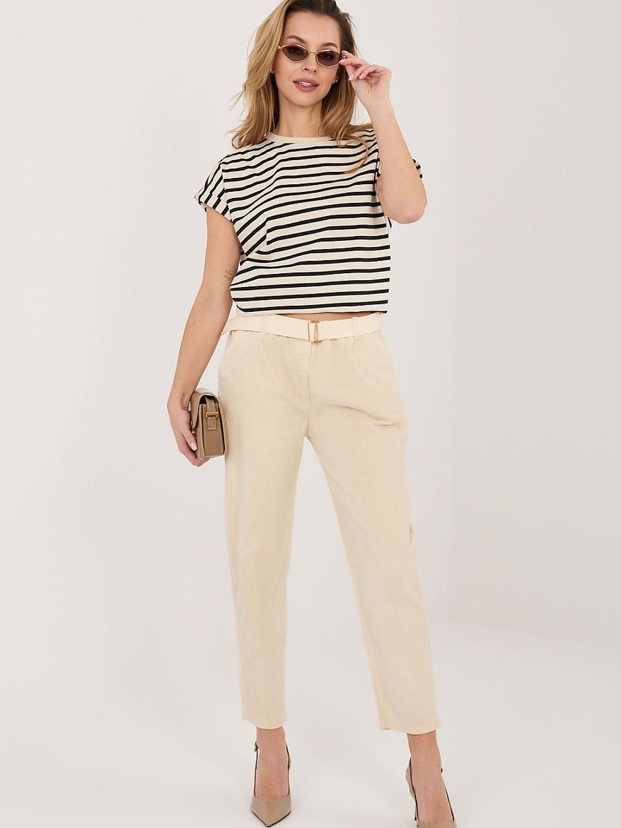 corduroy trousers model 226478 Italy Moda
