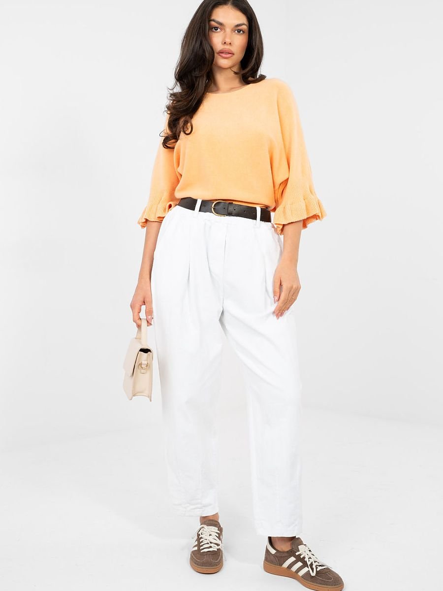 corduroy trousers model 224384 Italy Moda