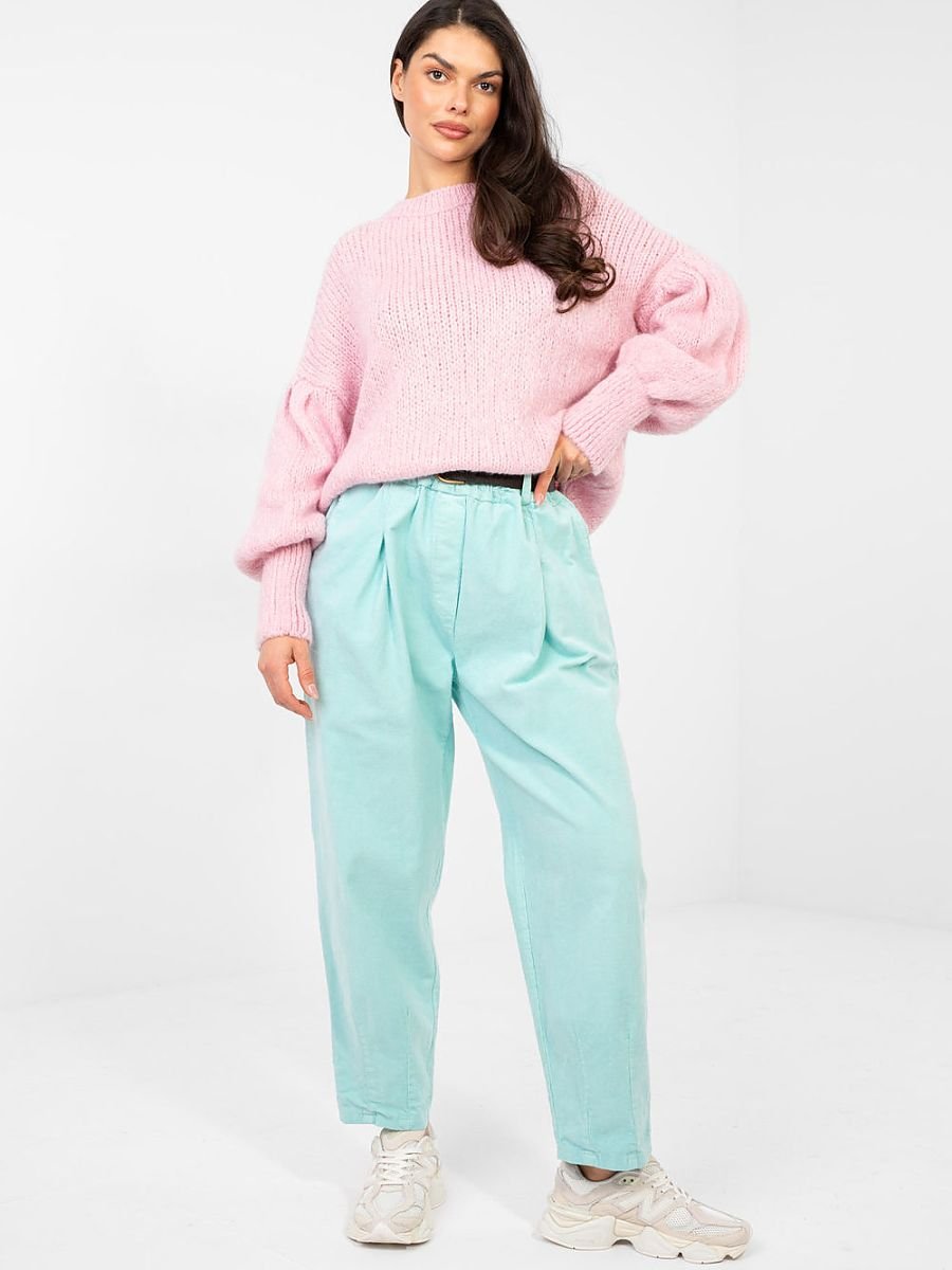 corduroy trousers model 224385 Italy Moda