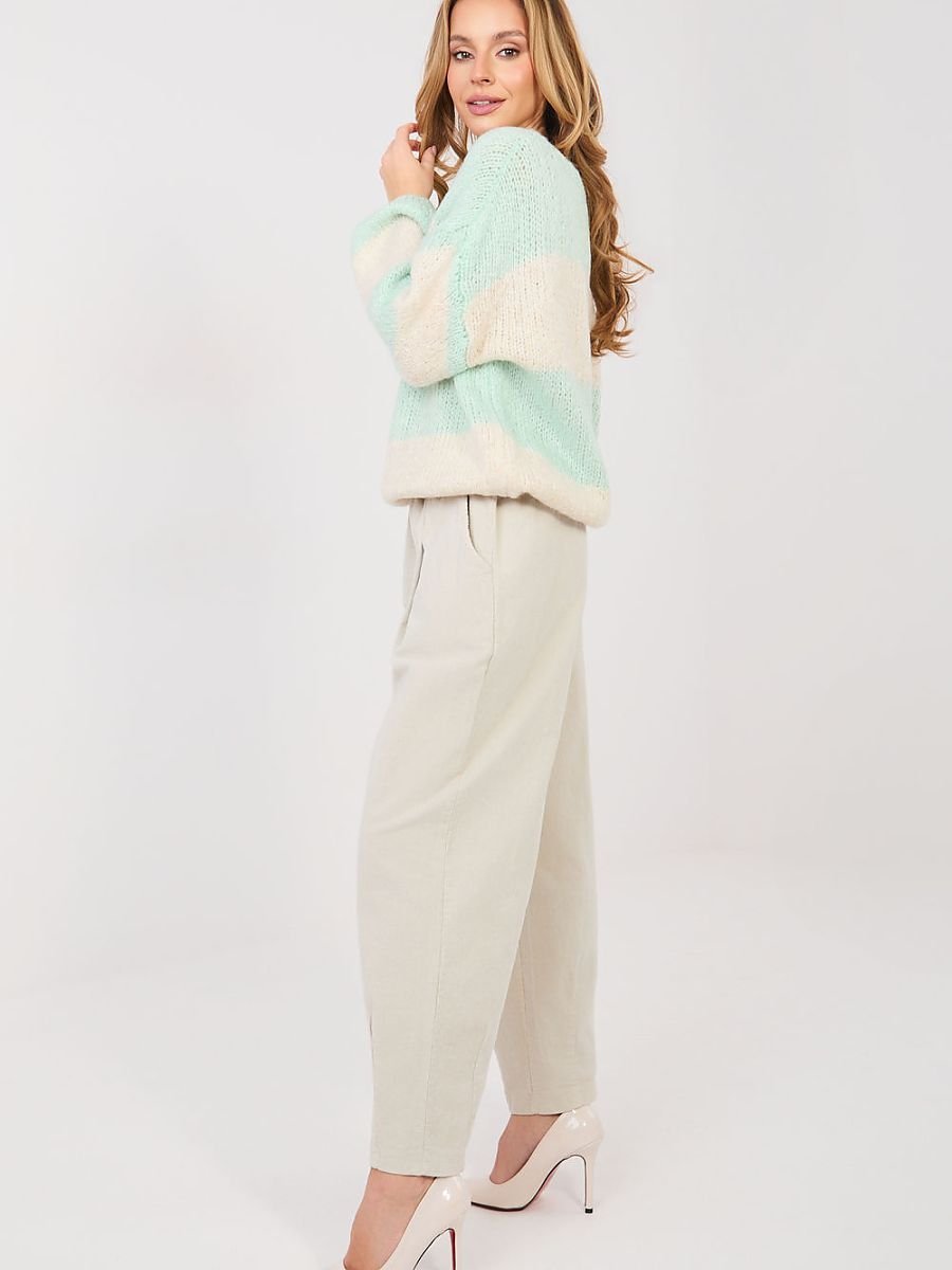 corduroy trousers model 224386 Italy Moda