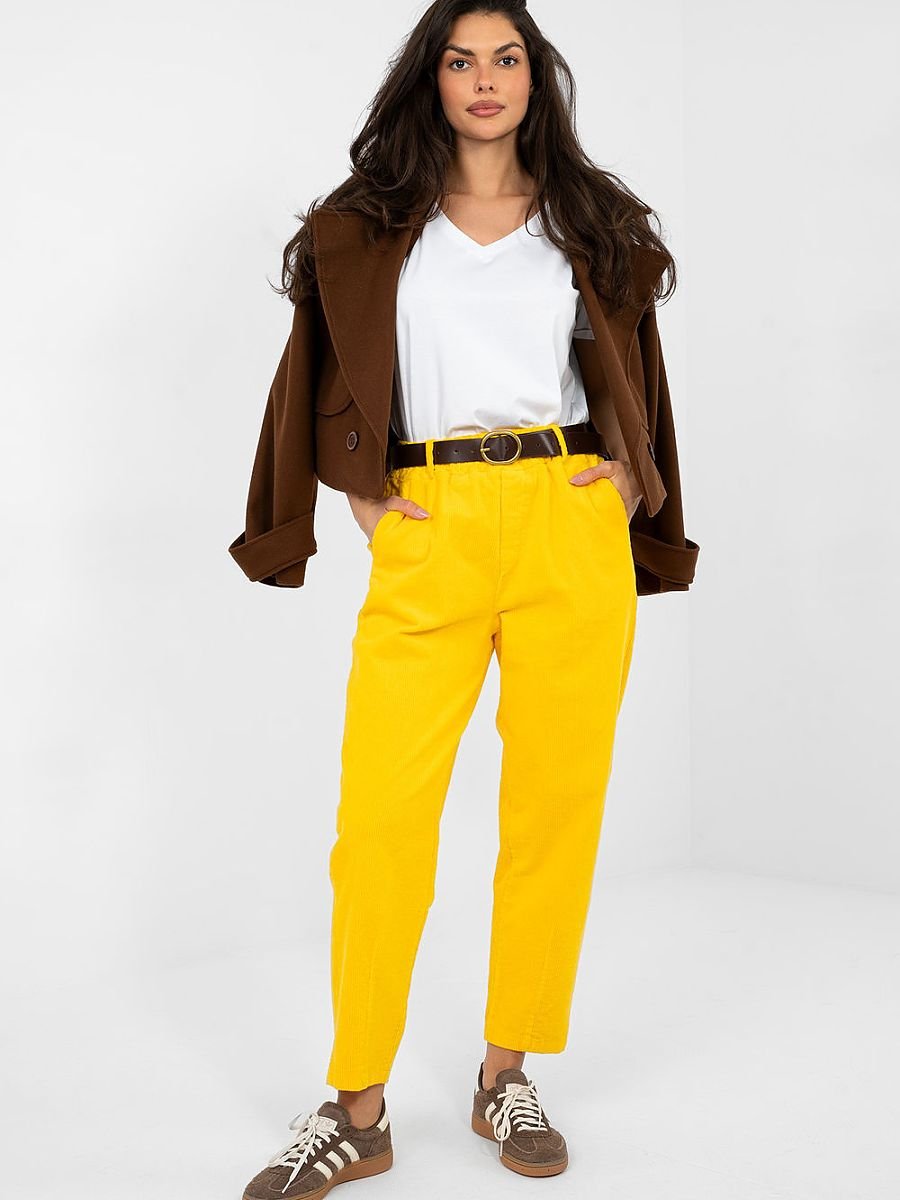 corduroy trousers model 224052 Italy Moda