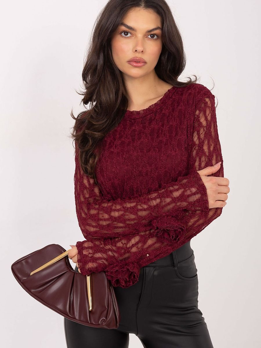 Lace blouse model 222455 Italy Moda