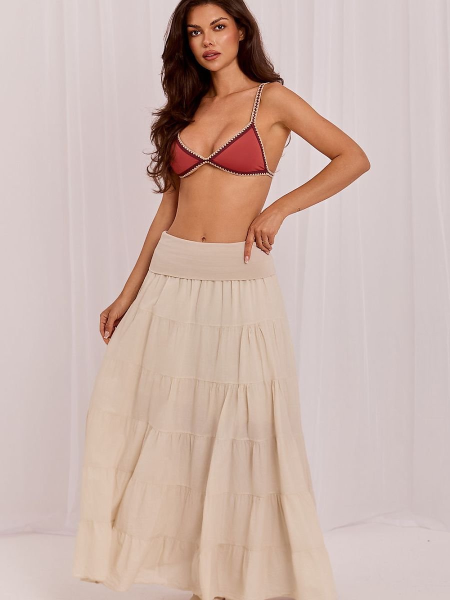 Long skirt model 229477 Italy Moda